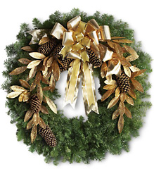 Glitter & Gold Wreath